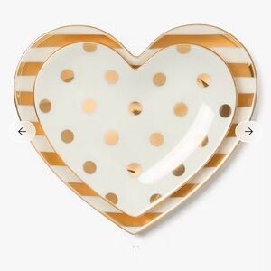 ♠️NWT Kate Spade Heart Dish Set!♠️